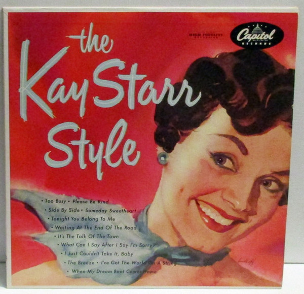 Kay Starr - The Kay Starr Style - Capitol Records, Capitol Records, Capitol Records - T 363, T363, T-363 - LP, Mono 2356028761