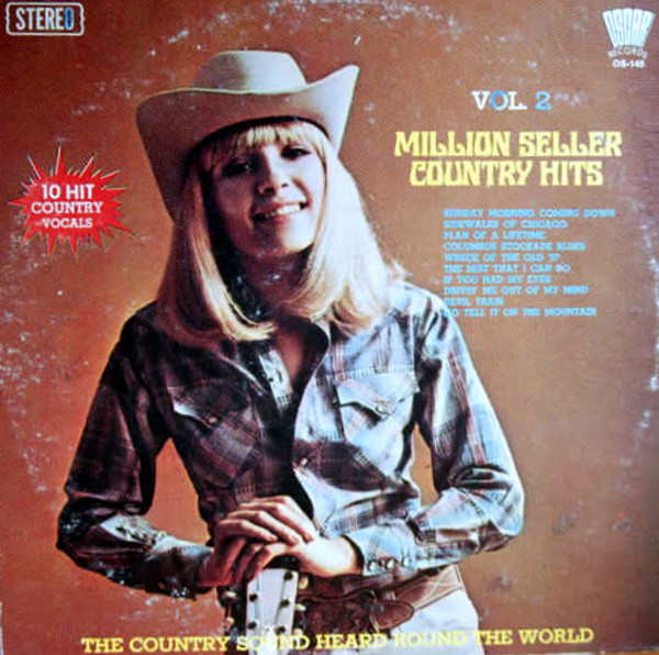 Unknown Artist - Million Seller Country Hits Vol. 2 - Oscar Records - OS-145 - LP 2360200033