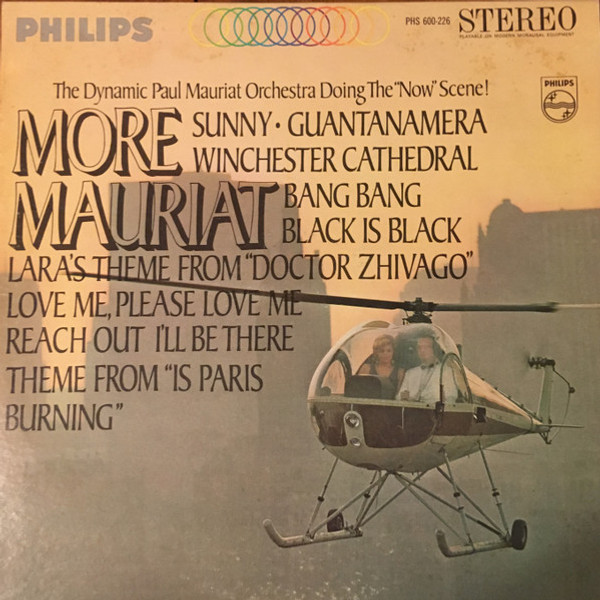 Paul Mauriat And His Orchestra - More Mauriat - Philips - PHS 600-226 - LP, Album, MR  2355268540