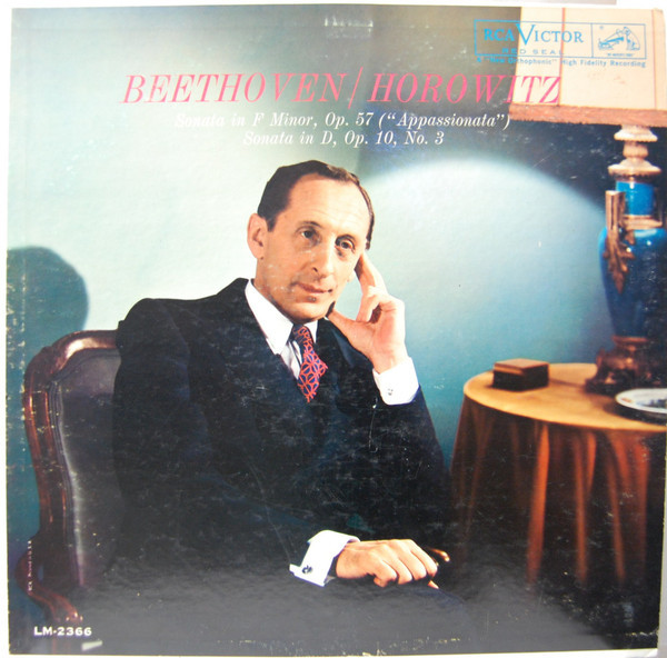 Ludwig van Beethoven / Vladimir Horowitz - Sonata In F Minor, Op. 57 ("Appassionata") / Sonata No. 7 In D, Op. 10, No. 3 - RCA Victor Red Seal - LM-2366 - LP, Mono 2349292240