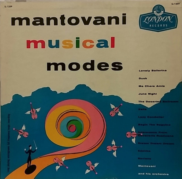 Mantovani And His Orchestra - Musical Modes - London Records - LL 1259 - LP, Album 2306334541