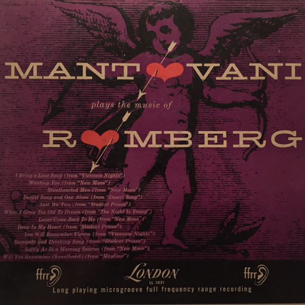 Mantovani - Mantovani Plays The Music Of Romberg - London Records - LL 1031 - LP 2378848759