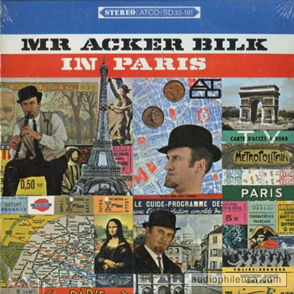 Acker Bilk With The Leon Young String Chorale - In Paris - ATCO Records - SD 33-181 - LP, Album 2367498094