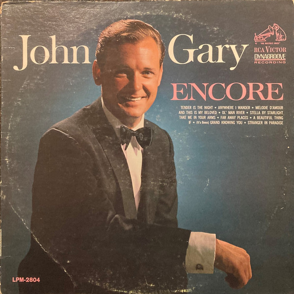 John Gary - Encore - RCA Victor - LPM-2804 - LP, Album, Mono 2304853465