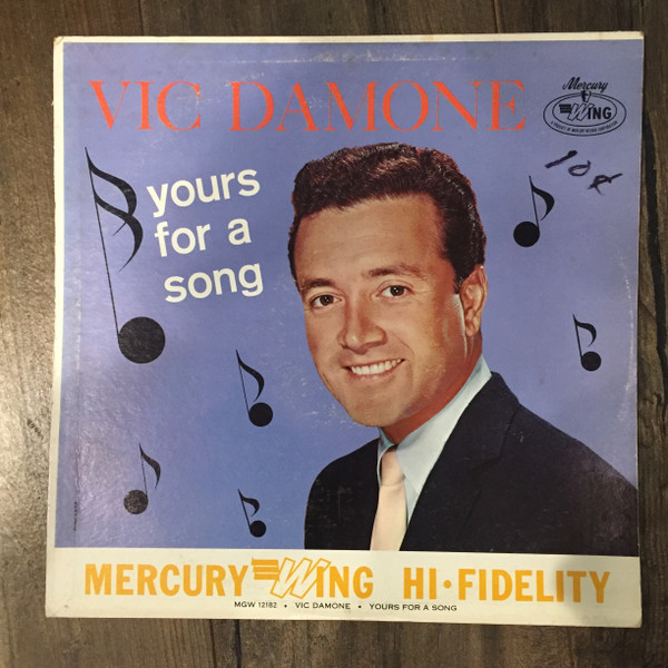 Vic Damone - Yours For A Song - Wing Records - MGW 12182 - LP, Album, Mono 2304839299