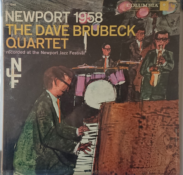 The Dave Brubeck Quartet - Newport 1958 - Columbia - CL 1249 - LP, Album, Mono, Hol 2387733280