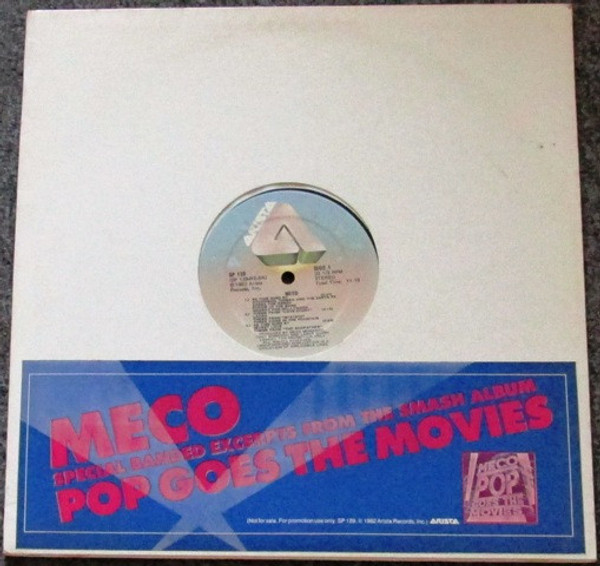 Meco Monardo - Special Banded Excerpts From The Smash Album Pop Goes The Movies - Arista - SP 129 - 12", EP, Promo 2303832673