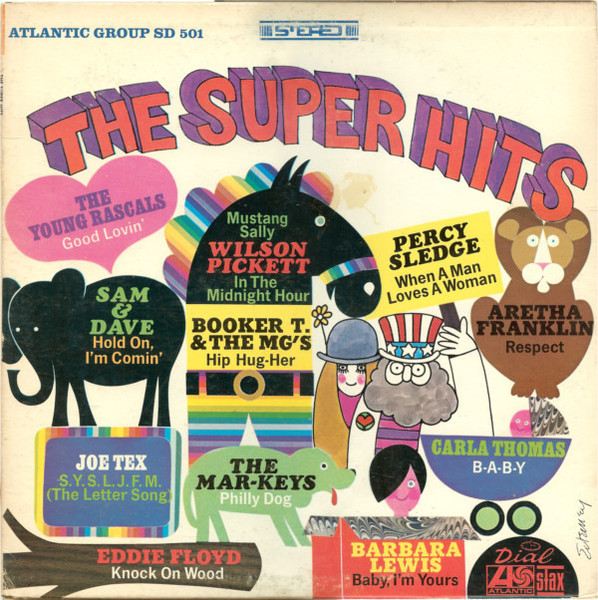 Various - The Super Hits - The Atlantic Group - SD 501 - LP, Comp 2370108013