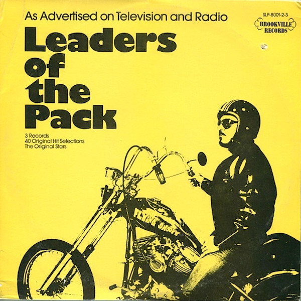 Various - Leaders Of The Pack - Brookville Records, Brookville Records, Brookville Records - SLP 8001, SLP 8002, SLP 8003 - 3xLP, Comp 2383543102