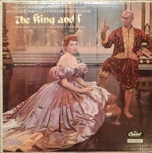 Rodgers & Hammerstein - The King And I - Capitol Records, Capitol Records - W 740, W-740 - LP, Album, Mono, RE 2376129085