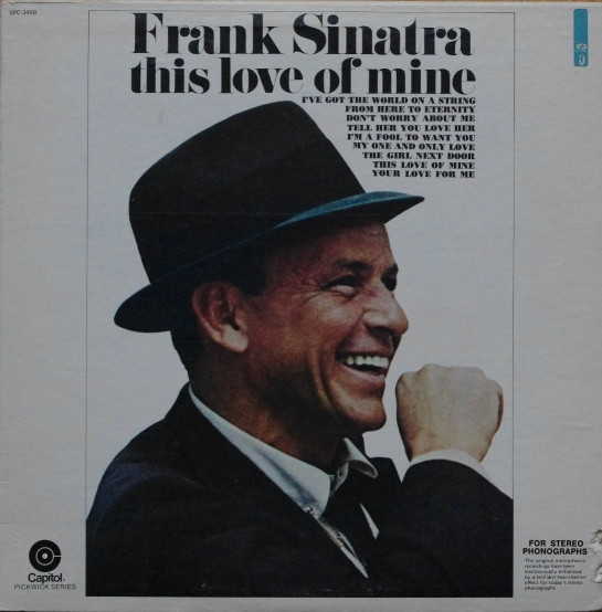 Frank Sinatra - This Love Of Mine - Capitol Records - SPC-3458 - LP, Comp, RE 2263248592