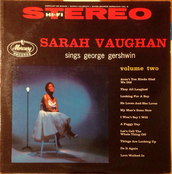 Sarah Vaughan - Sarah Vaughan Sings George Gershwin Volume Two - Mercury - SR 60046 - LP, Album 2281708480