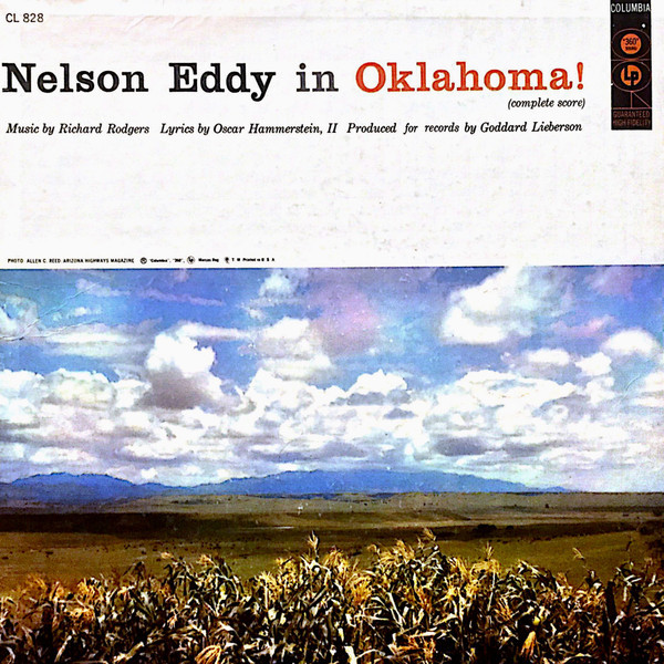 Nelson Eddy - Oklahoma! - Columbia - CL 828 - LP, Mono 2287630360
