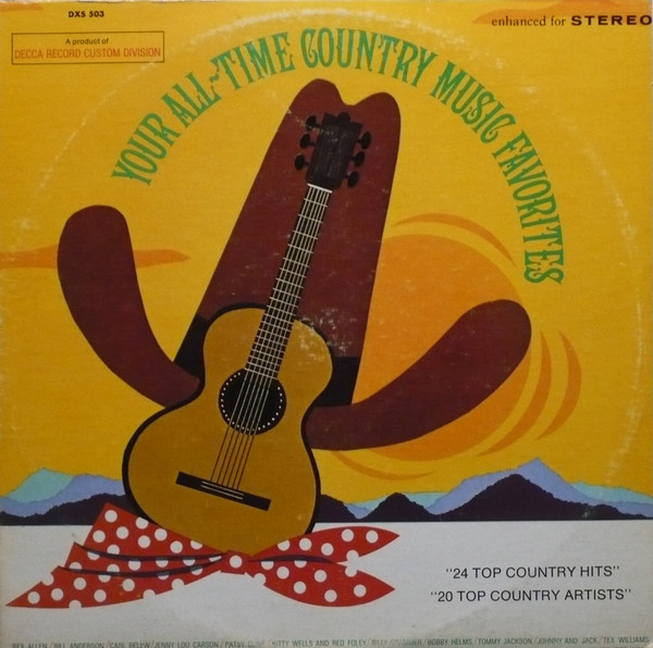 Various - Your All-Time Country Music Favorites - Decca - DXS 503 - 2xLP, Comp, Gat 2380671076