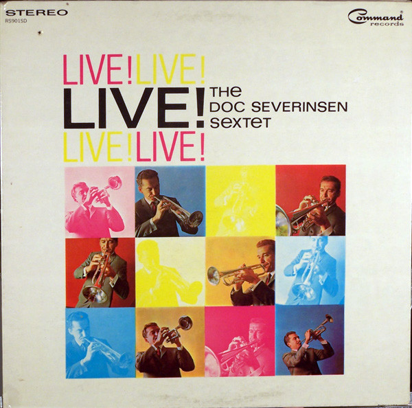 The Doc Severinsen Sextet - Live! - Command, Command - RS 901 SD, RS901SD - LP, Album, RE 2376339118