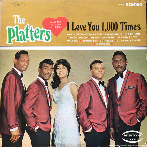 The Platters - I Love You 1,000 Times - Musicor Records - MS 3091 - LP 2316315124