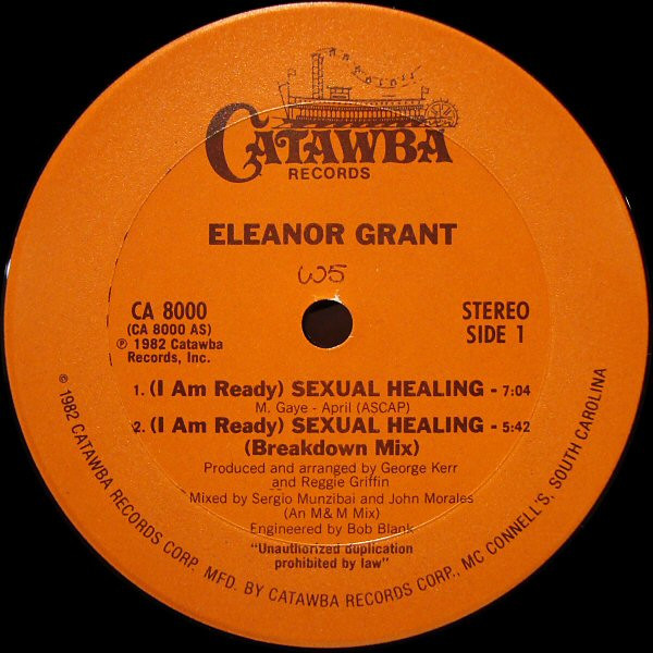Eleanor Grant - (I Am Ready) Sexual Healing - Catawba Records - CA 8000 - 12" 2360404240