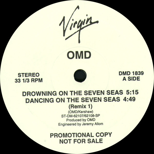 Orchestral Manoeuvres In The Dark - Sailing On The Seven Seas - Virgin - DMD 1839 - 12", Promo 2376564601