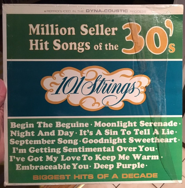 101 Strings - Million Seller Hit Songs Of The 30's - Somerset - P-21000 - LP, Album, Mono 2378120518