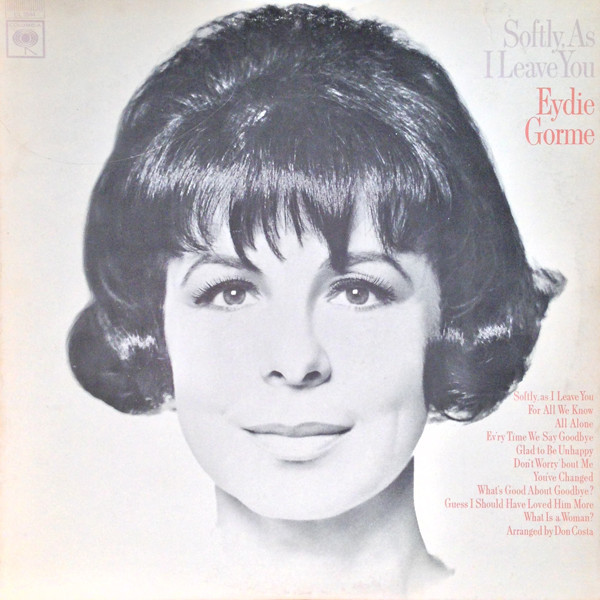 Eydie Gormé - Softly, As I Leave You - Columbia - CL 2594 - LP, Album, Mono 2306122072