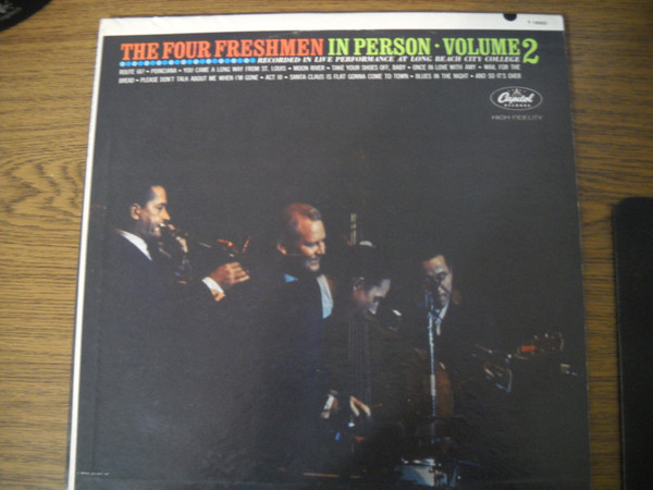 The Four Freshmen - In Person Volume 2 - Capitol Records - T 1860 - LP, Album, Mono 2268858214