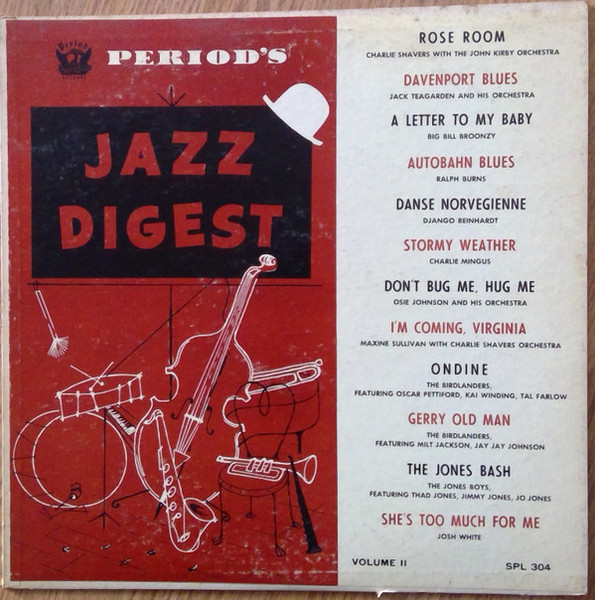 Various - Jazz Digest - Period Records - SPL 304 - LP, Comp, Mono 2390439796