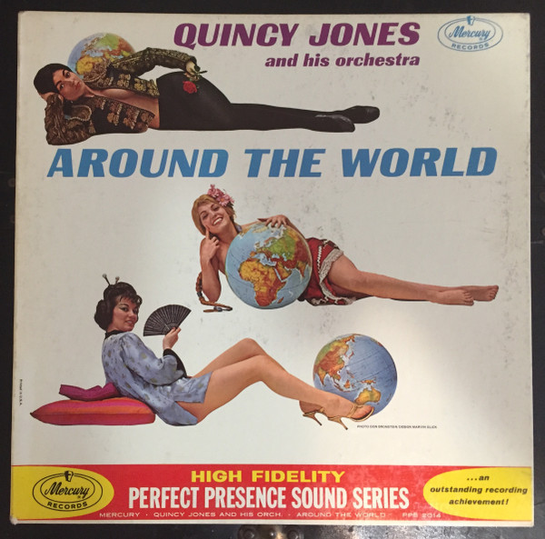 Quincy Jones And His Orchestra - Around The World - Mercury - PPS 2014 - LP, Album, Mono, Gat 2376460078