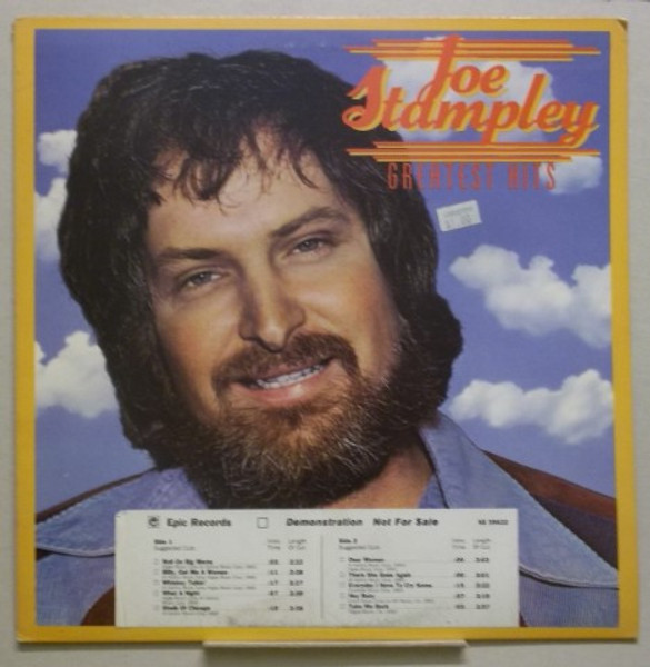Joe Stampley - Greatest Hits - Epic - KE 35622 - LP, Comp, Promo 2252768164