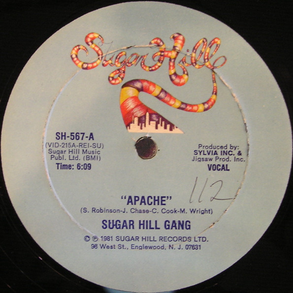 Sugarhill Gang - Apache - Sugar Hill Records - SH 567 - 12" 2493062699