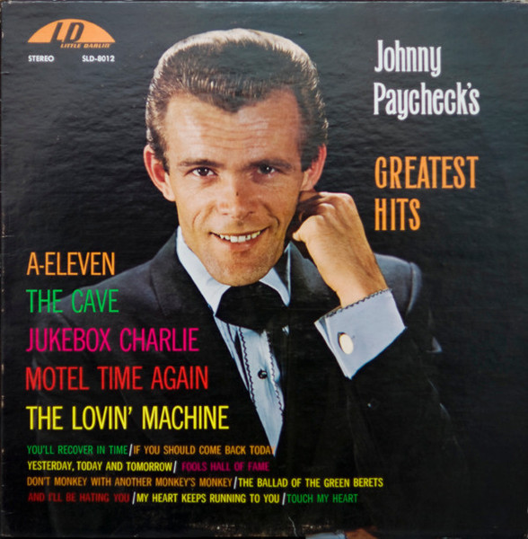 Johnny Paycheck - Johnny Paycheck's Greatest Hits - Little Darlin' - SLD 8012 - LP, Comp 2475978416