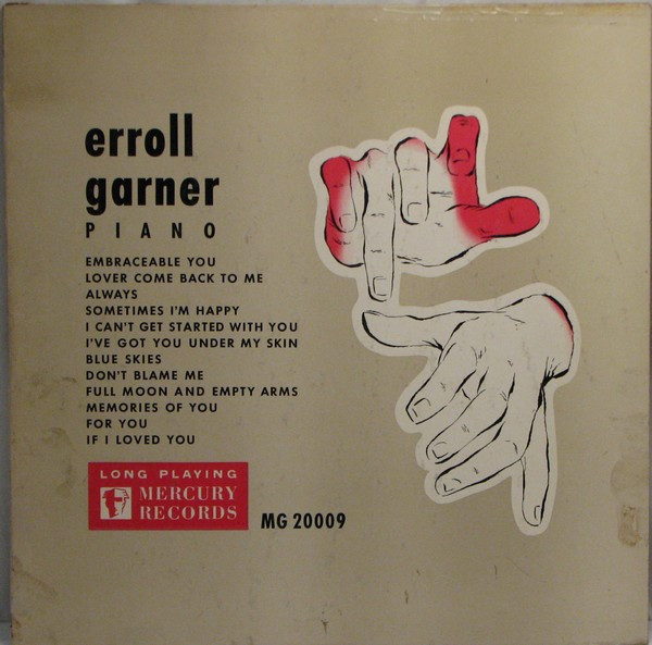 Erroll Garner - Piano - Mercury - MG 20009 - LP, Mono 2477755187