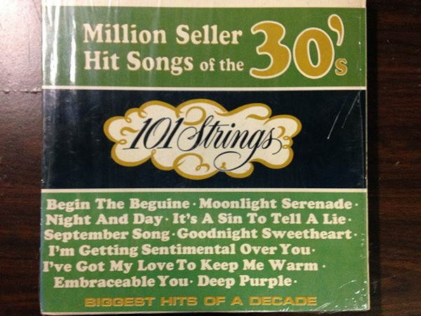101 Strings - Million Seller Hit Songs Of The 30's - Alshire - S-5035 - LP, Album 2439742586