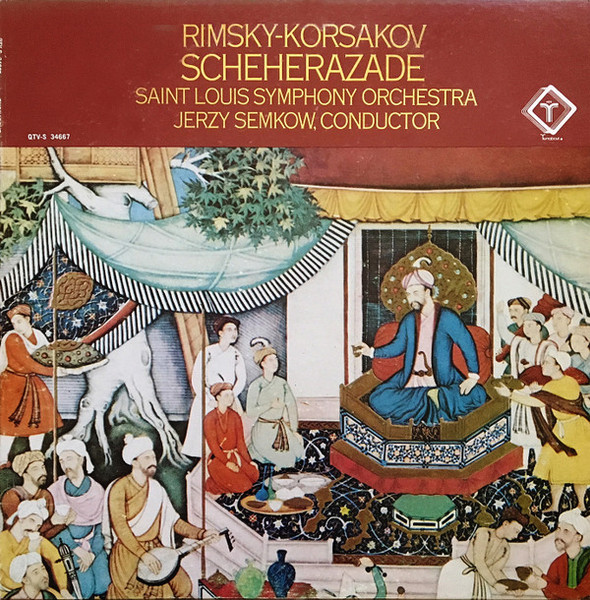 Saint Louis Symphony Orchestra, Jerzy Semkow, Nikolai Rimsky-Korsakov - Scheherazade - Turnabout - QTV-S 34667 - LP, Quad 2462635823