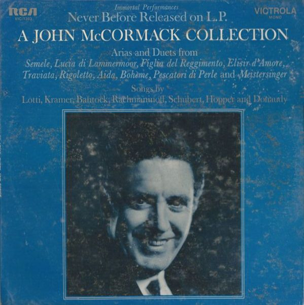 John McCormack (2) - A John McCormack Collection - RCA Victrola - VIC-1393 - LP, Comp, Mono 2461213388