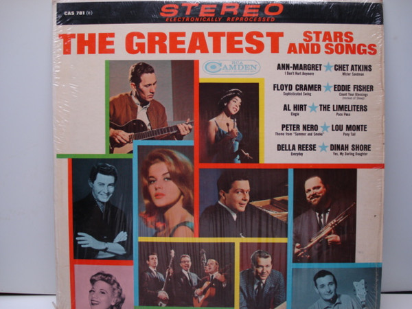 Various - The Greatest Stars And Songs - RCA Camden - CAS 781(e) - LP, Comp 2535495738