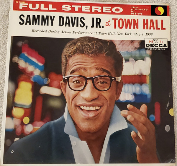 Sammy Davis Jr. - At Town Hall - Decca - DL 78841 - LP, Album, RE 2480376257