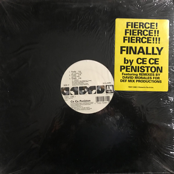 Ce Ce Peniston - Finally - A&M Records - 75021 2385 1 - 12" 2533285791