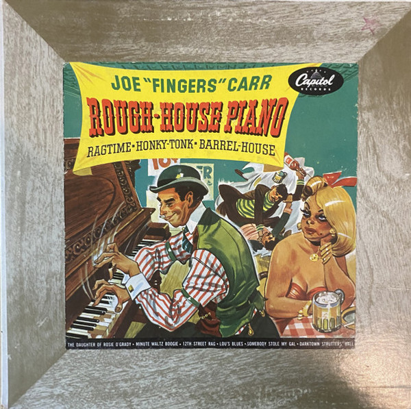 Joe "Fingers" Carr - Rough House Piano - Capitol Records - H 345 - 10", Mono 2534914986