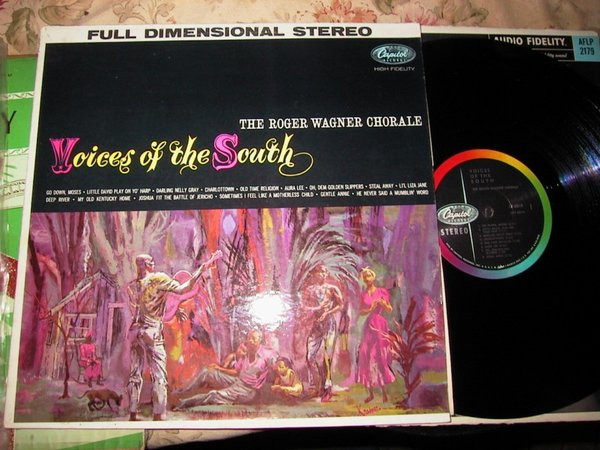 The Roger Wagner Chorale - Voices Of The South - Capitol Records - SP 8519 - LP, Album 2469143939