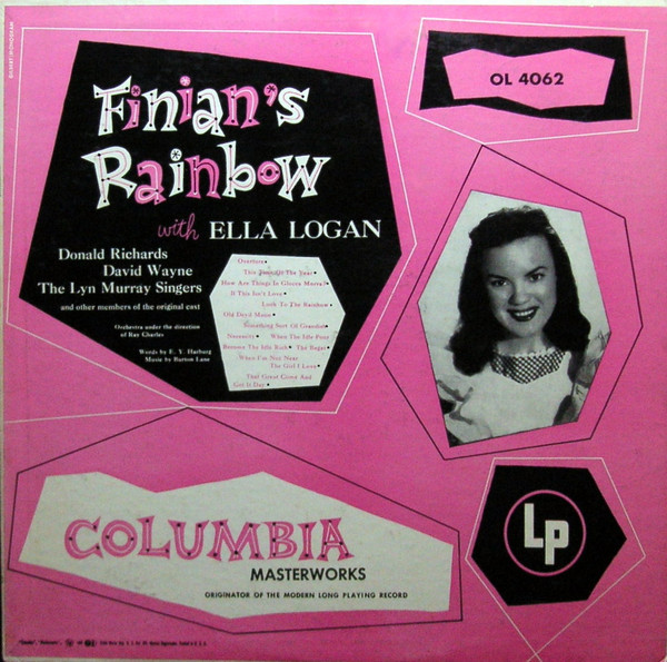 Ella Logan, Donald Richards, David Wayne (3) - Finian's Rainbow - Columbia Masterworks - OL 4062 - LP, RE 2464051874