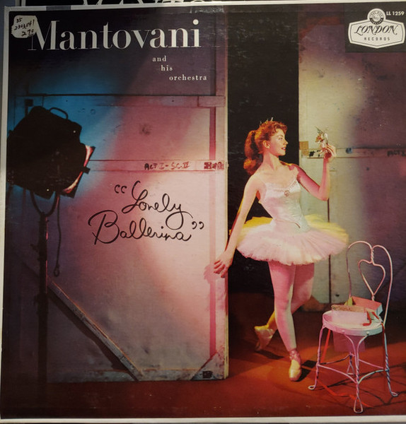 Mantovani And His Orchestra - Lonely Ballerina - London Records - LL 1259 - LP, Album 2411953589