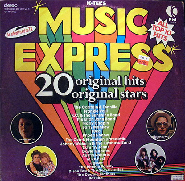 Various - Music Express - K-Tel - TU 2420 - LP, Comp, 19  2397673726