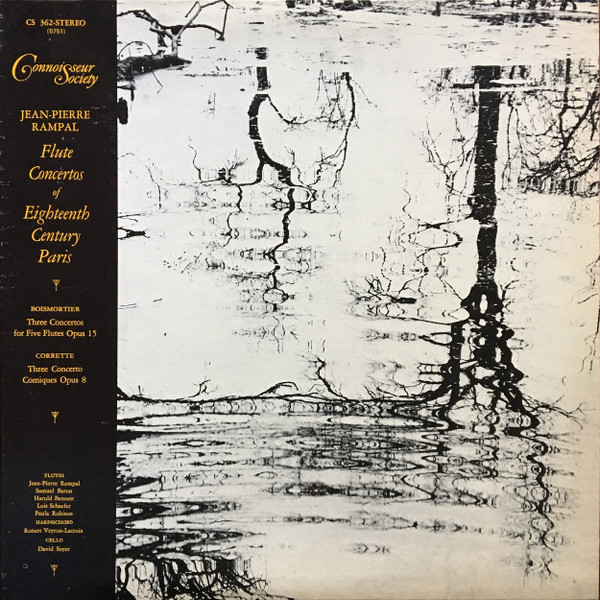 Jean-Pierre Rampal, Joseph Bodin De Boismortier, Michel Corrette - Flute Concertos Of Eighteenth Century Paris - Connoisseur Society, Connoisseur Society - CS 362, CS-362 - LP 2417899565