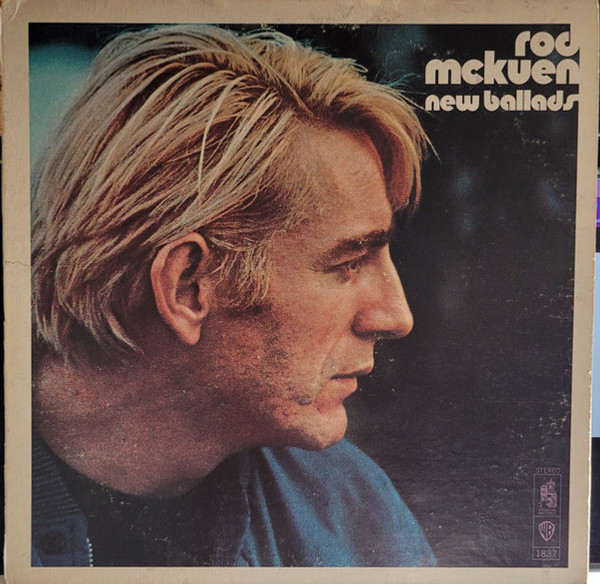 Rod McKuen - New Ballads - Warner Bros. Records, Stanyan Records, Warner Bros. Records - 1837, WS 1837 - LP, Album 2433922946