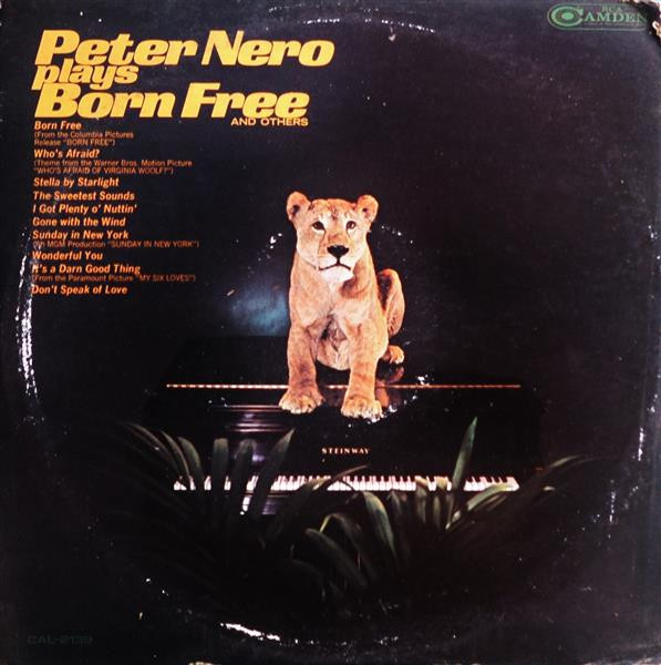Peter Nero - Peter Nero Plays Born Free And Others - RCA Camden, RCA Camden - CAL-2139, CAL 2139 - LP, Album, Mono 2535505614