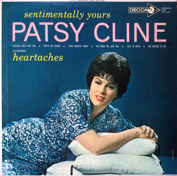 Patsy Cline - Sentimentally Yours (LP, Album, Mono, RP, Glo)