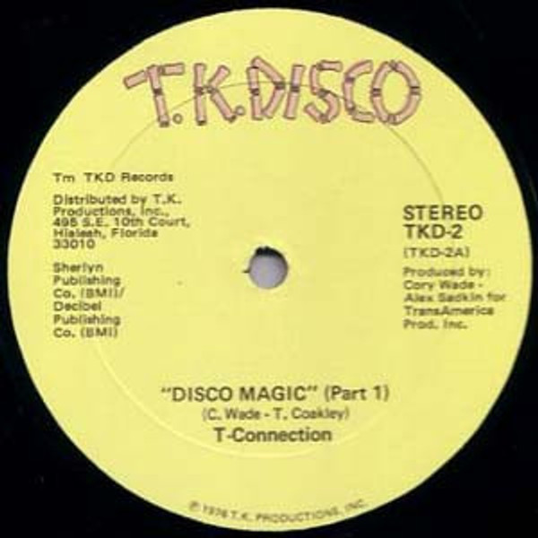 T-Connection - Disco Magic - T.K. Disco - TKD-2 - 12" 2456273915