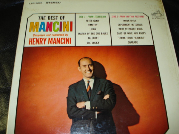 Henry Mancini - The Best Of Mancini - RCA Victor - LSP-2693 - LP, Comp 2479153028