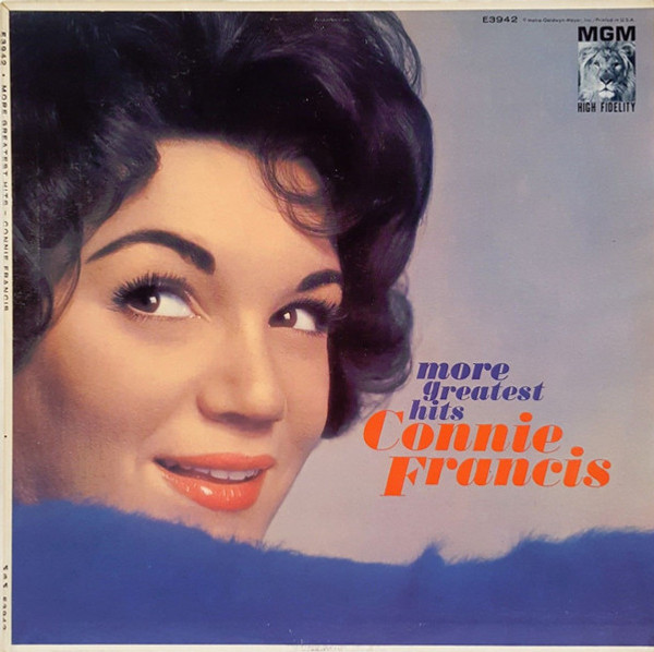 Connie Francis - More Greatest Hits - MGM Records - E3942 - LP, Comp, Mono, MGM 2448471683