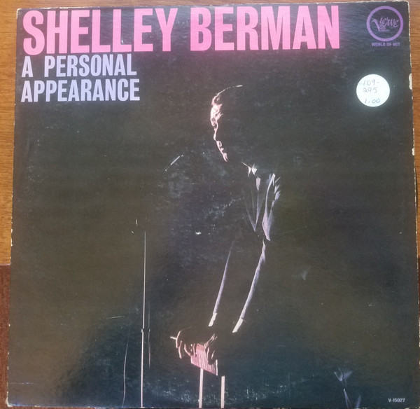 Shelley Berman - A Personal Appearance - Verve Records - V-15027 - LP, Album, Mono 2525678961